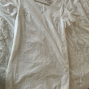 Women’s white dress from Loft size 12